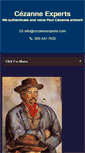 Mobile Screenshot of cezanneexperts.com